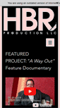 Mobile Screenshot of hbrproductions.com